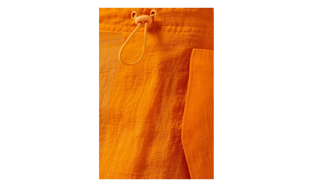 Nuru Sheer Parachute Pant "Orange" KITH59