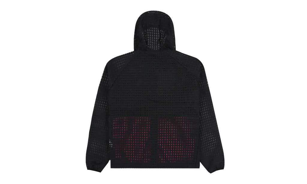 System Plaid Hooded Jacket "Black" P26SP003-BLK