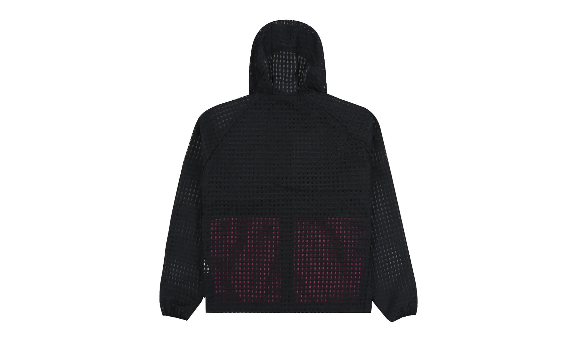 System Plaid Hooded Jacket "Black" P26SP003-BLK