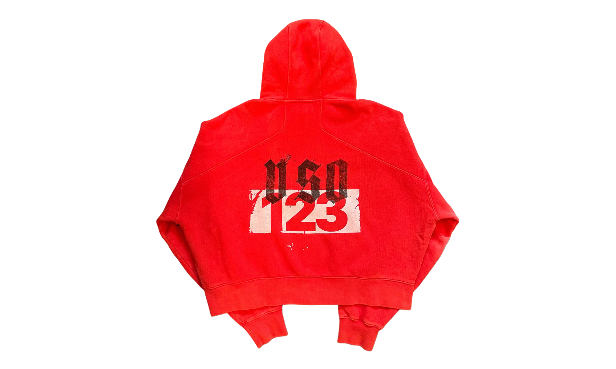 MEMBERSHIP USO ZIP HOODIE "Red" RIV03