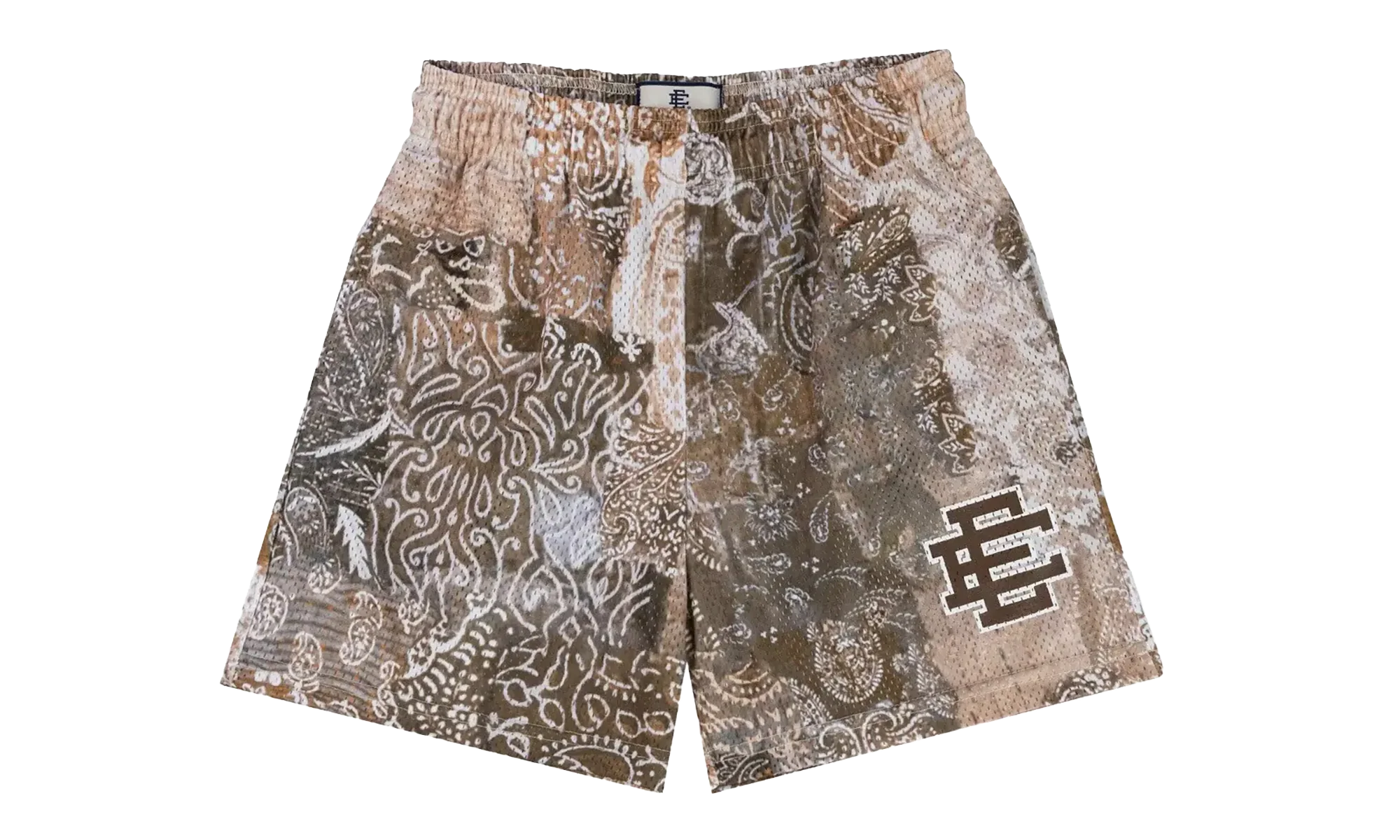 EE Basic Shorts "Brown Paisley" EE227