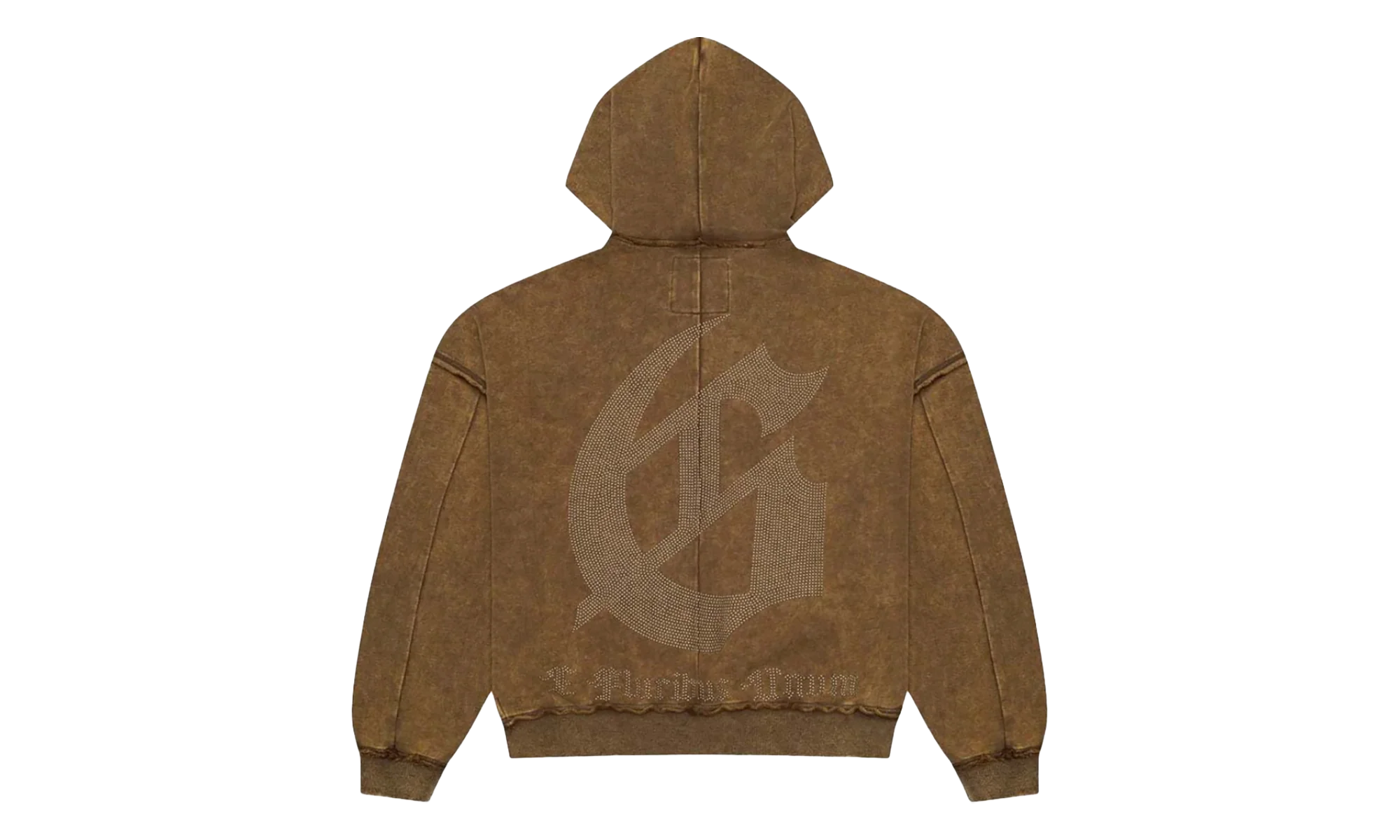 Studded OG Logo Hoodie "Brolive Wash" GS036