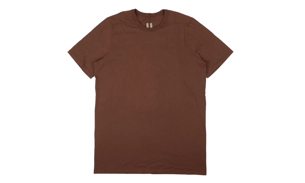 Throat Cotton Level Short Sleeve T-Shirt "Brown" TCLS001