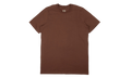 Throat Cotton Level Short Sleeve T-Shirt "Brown" TCLS001