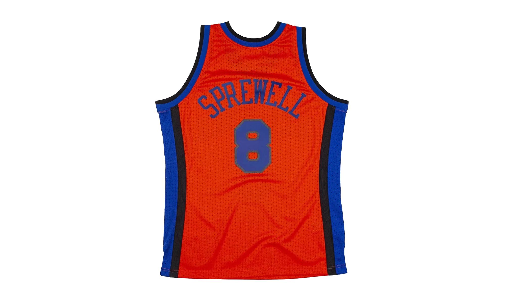 NBA Latrell Sprewell Reload Swingman Jersey "1998 New York Knicks - Orange" SMJYCP19287 NYKORAN98LSP