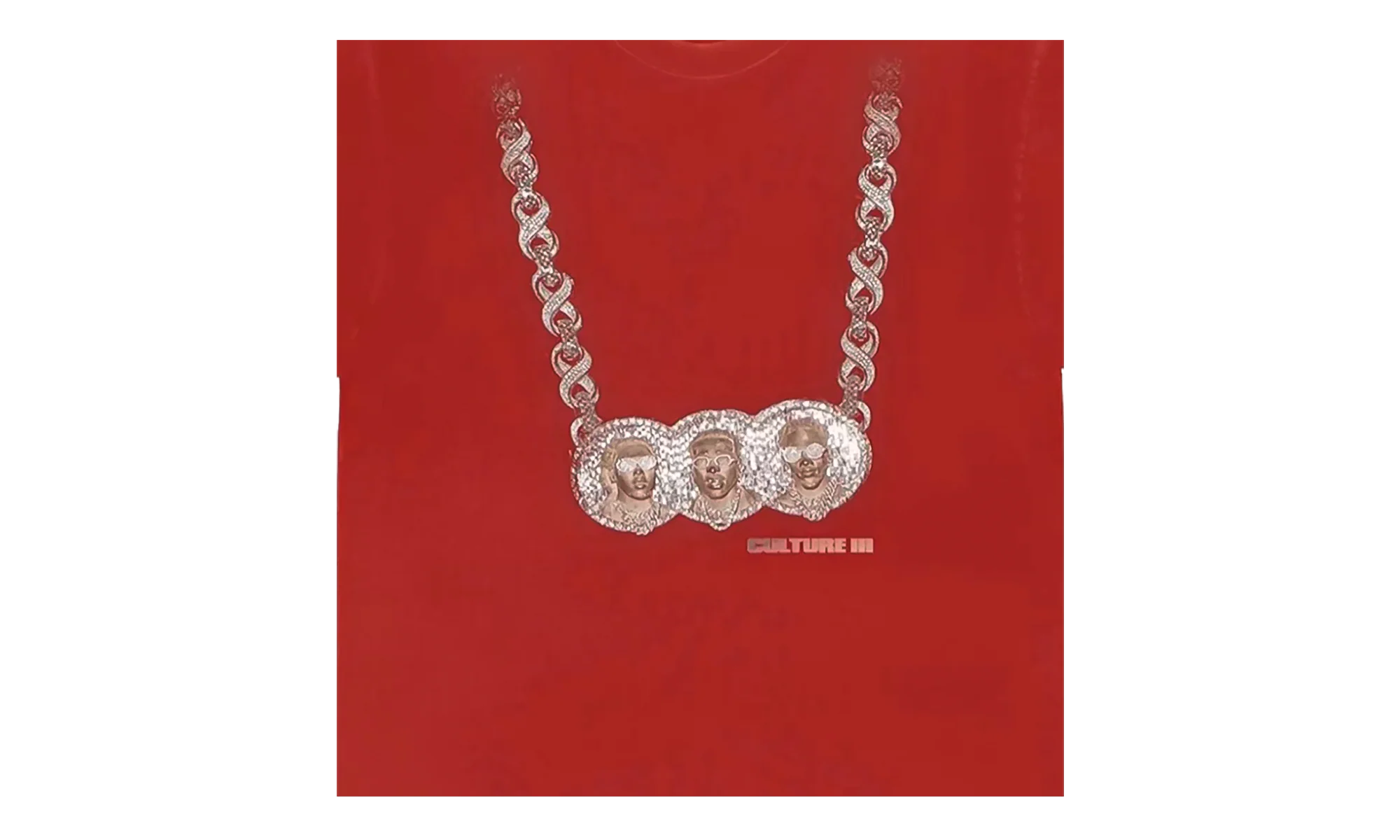 Chain Promo T-Shirt "Red" K3GRJC2S