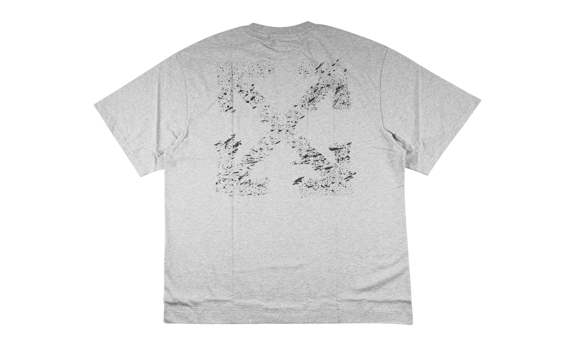 PAINT SPLATTER ARROW DIAG SKATE FIT TEE "Heather Grey" 44OWOS26T064 030