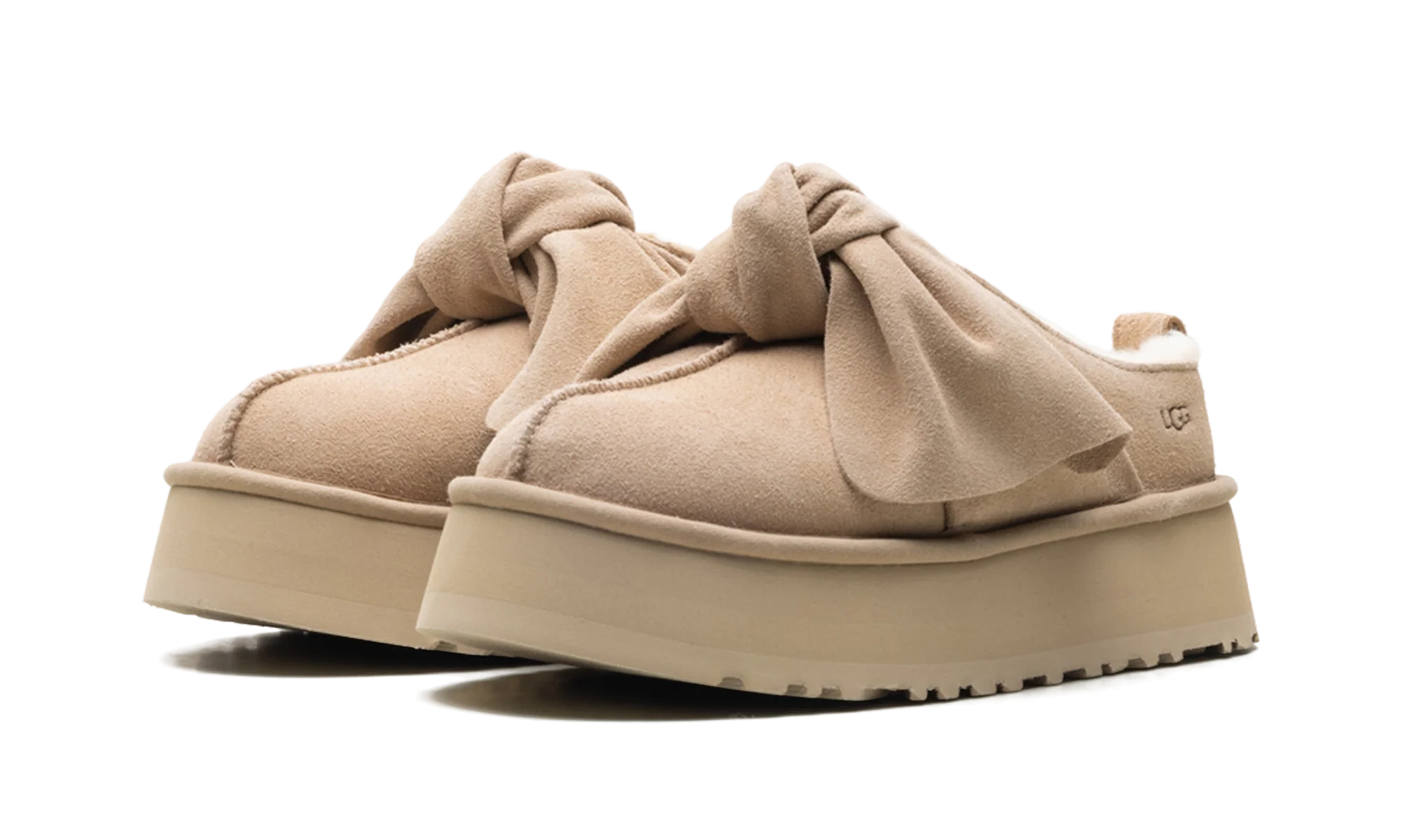 Platform Slip-On Bow Slipper WMNS "Sand" 1176290 SAN