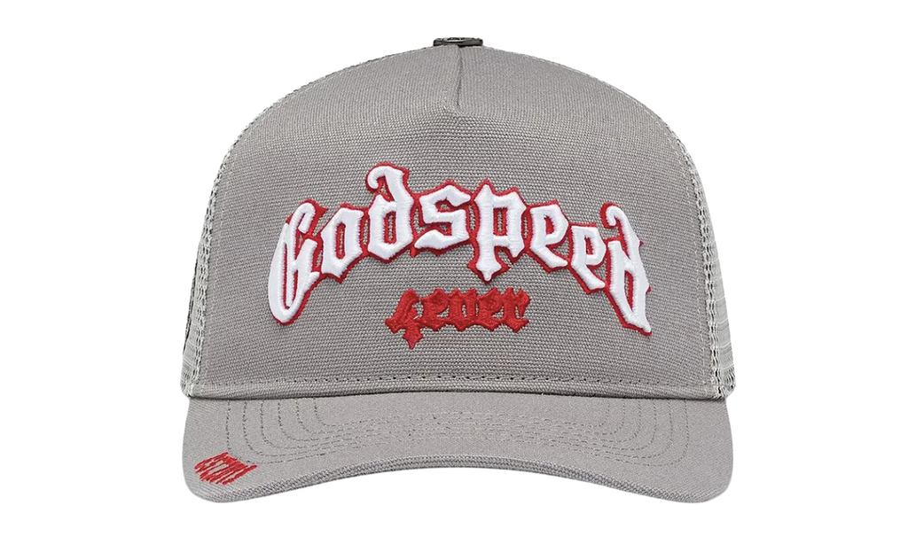 Forever Trucker Hat "Grey / Red" GS051