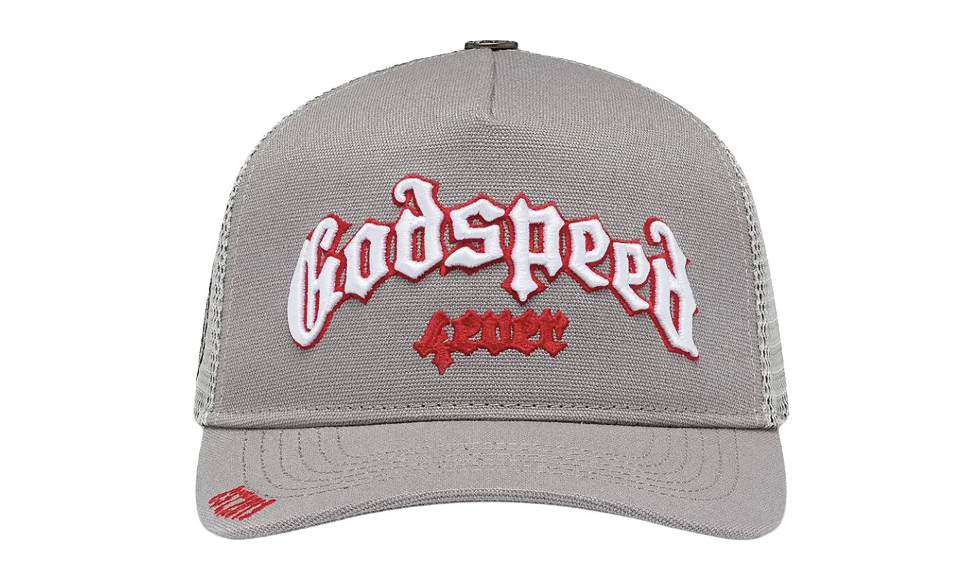 Forever Trucker Hat "Grey / Red" GS051