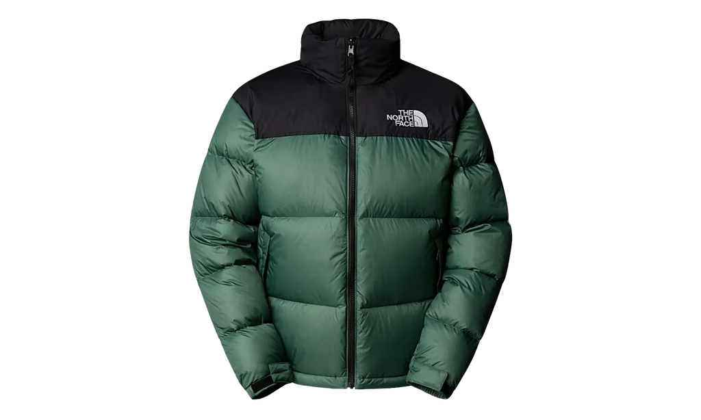 1996 Retro Nuptse Jacket "Woodland Green / TNF Black" NF0A3C8DDIW