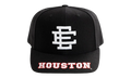 COLLEGE HOUSTON CAP "SS24 - Black/White" EE449