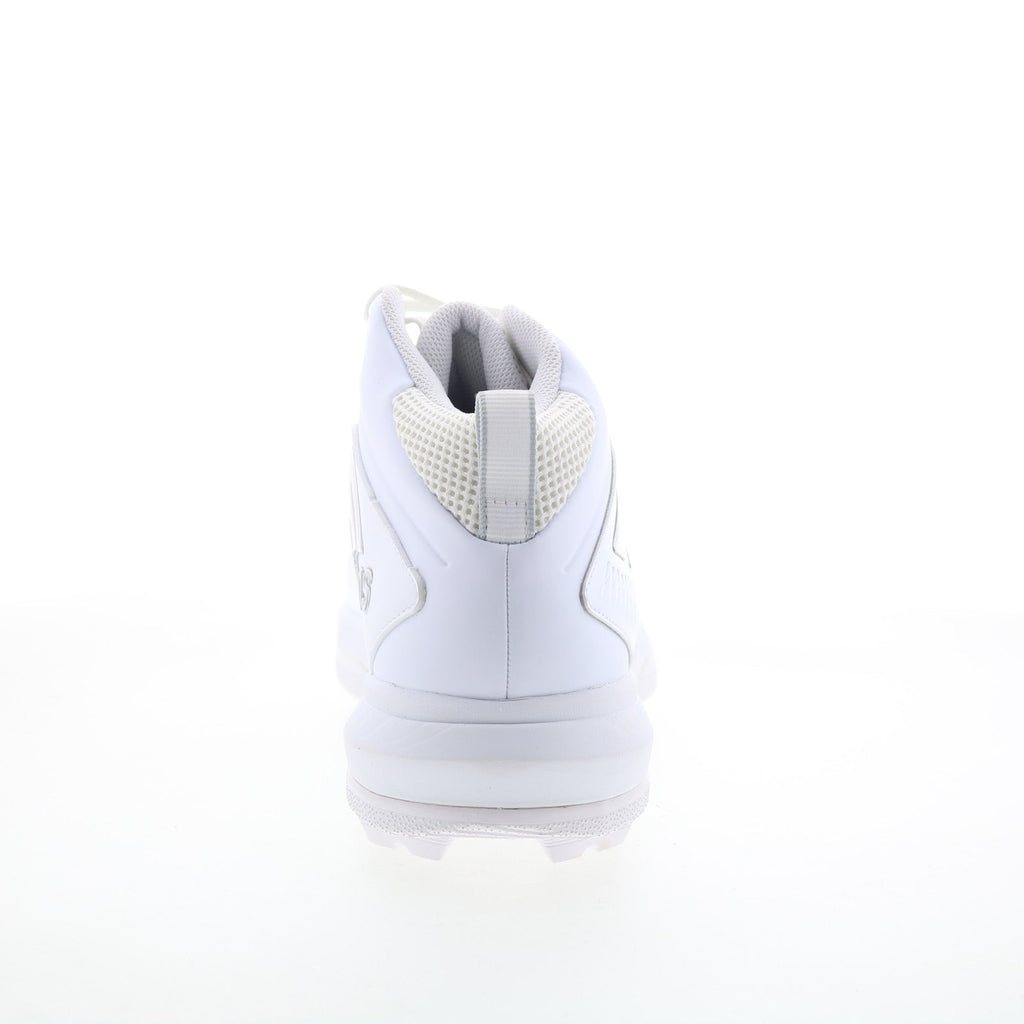 Nasty Torsion 2E 20 Mens White Wide Athletic Football Cleats Shoes