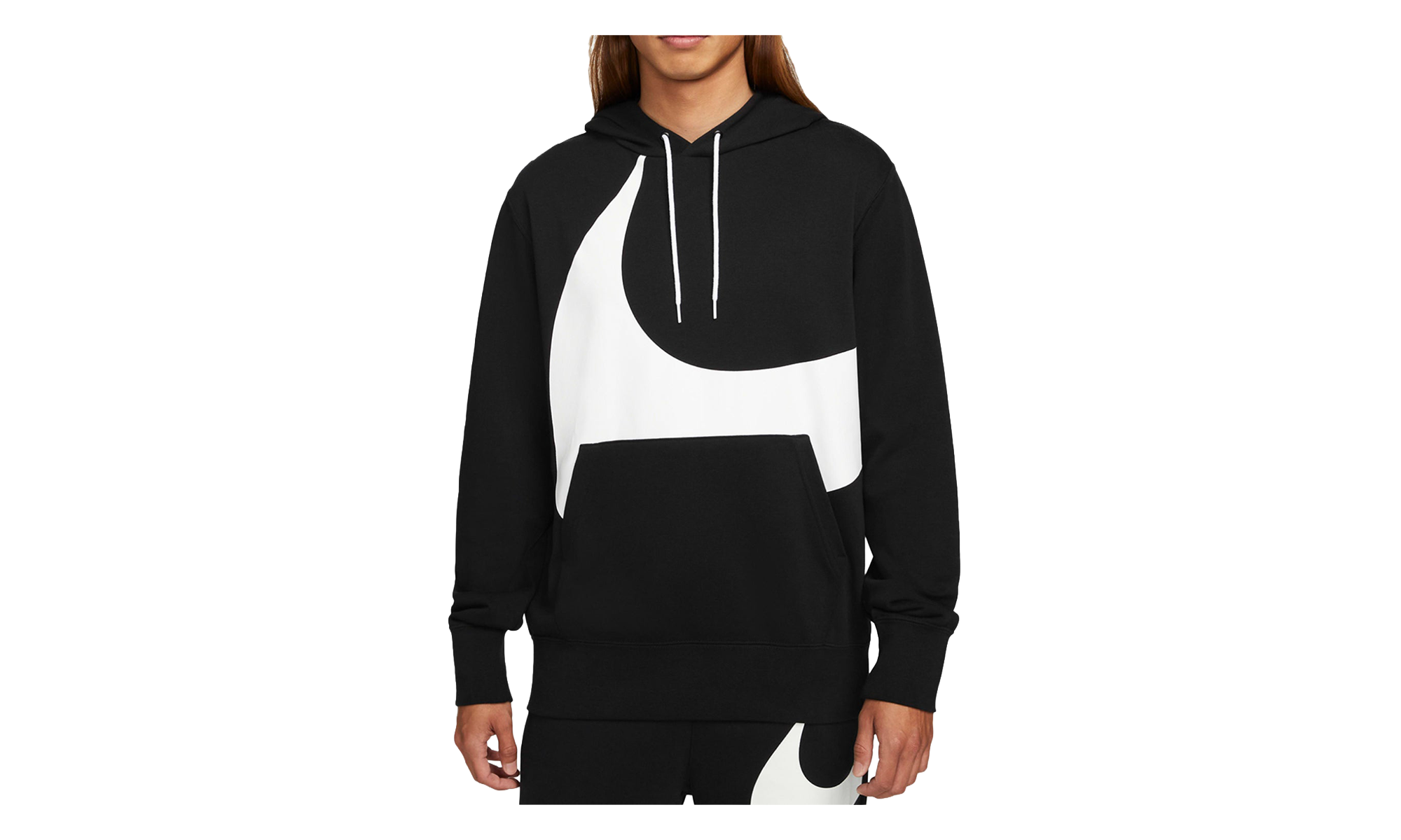 Sportswear Swoosh Semi-Brushed Back Pullover Hoodi DH1027 010