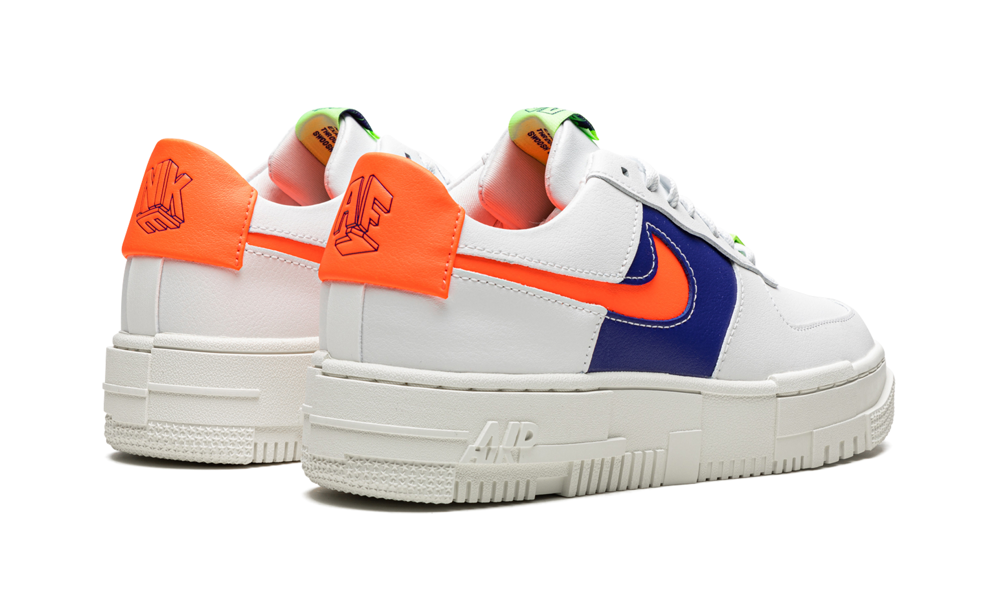 AIR FORCE 1 LO PIXEL MNS WMNS"White Concord Crimson" DM8340 100