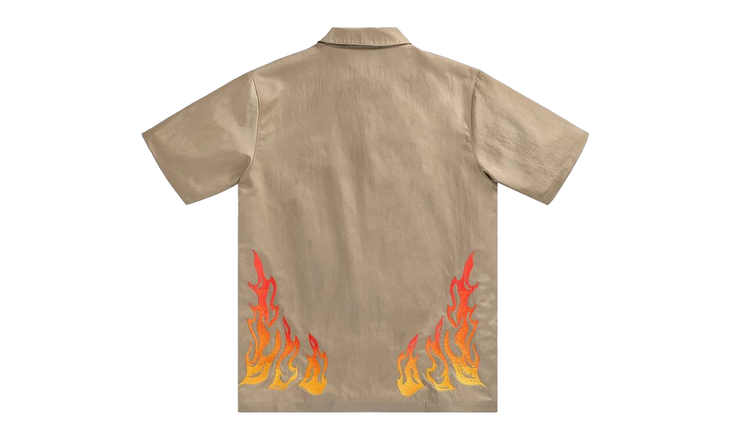 CACTUS JACK BUTTON DOWN SHIRT "Beige" CW3128 247