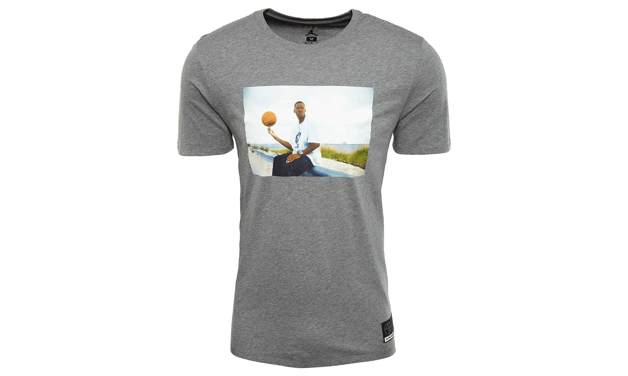 Sportswear Aj13 "He Got Game" Jesus T-shirt "Carbon Heather" AT0524 091