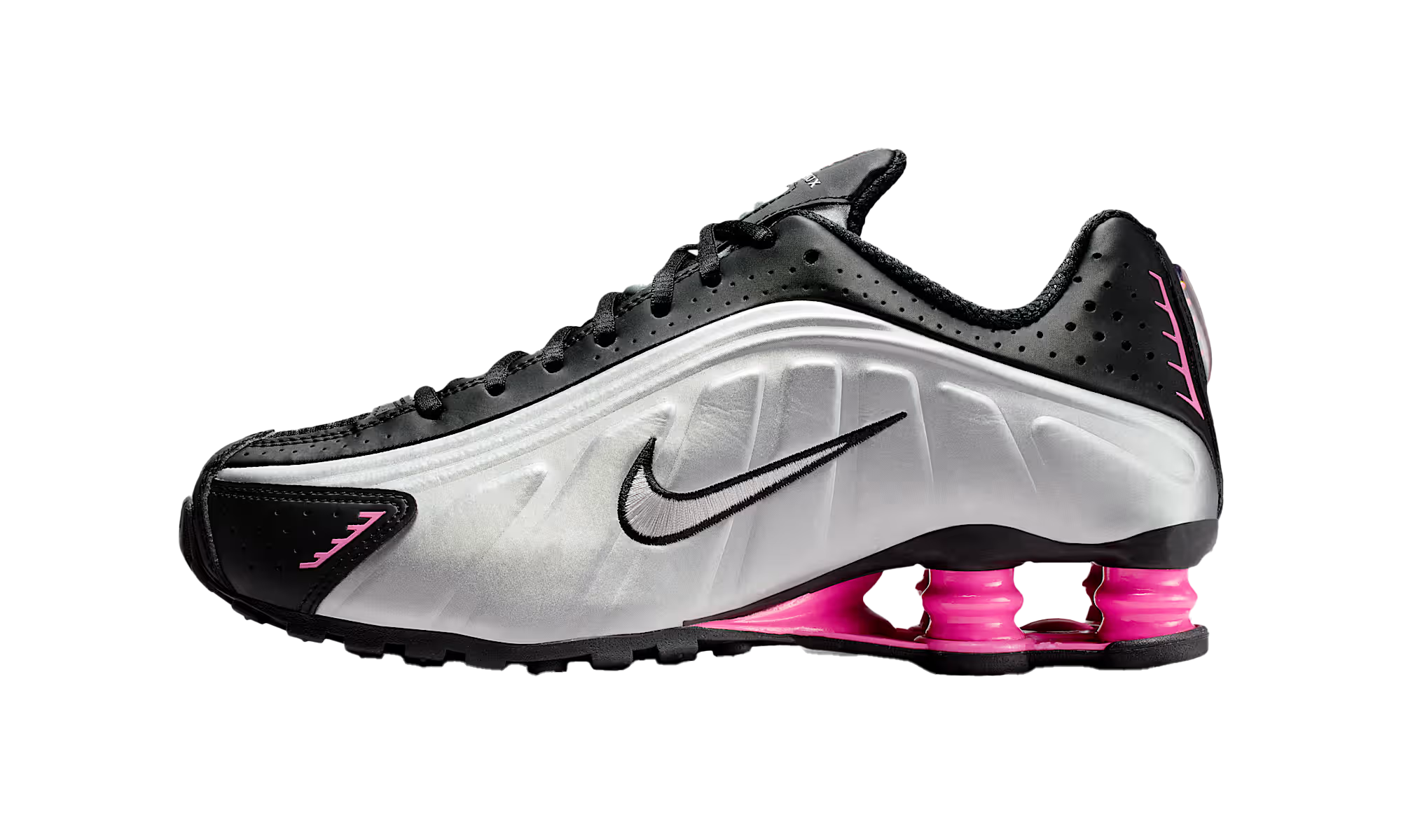 Shox R4"Black Metallic Silver Pinksicle" AR3565 012