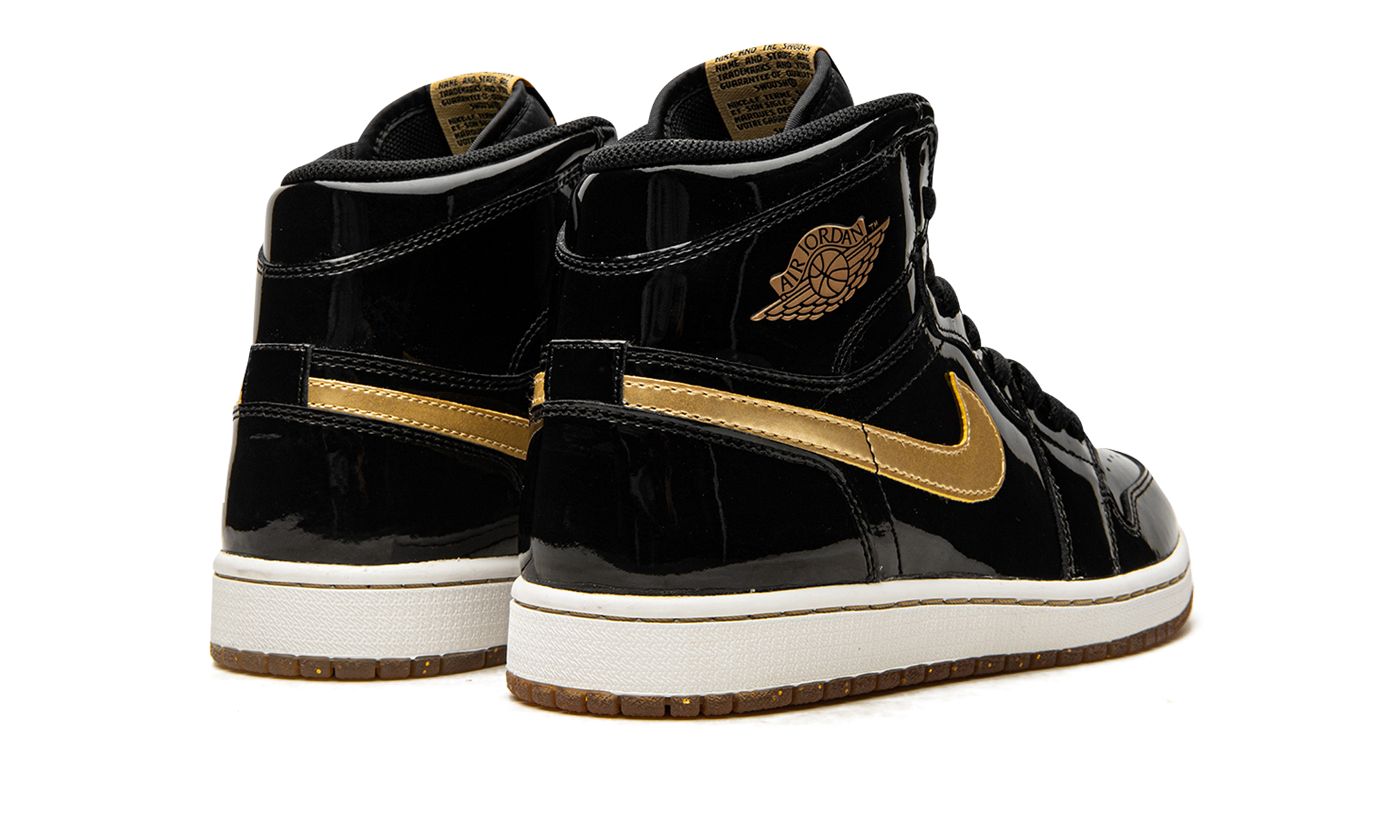 1 Retro High OG "Black/Metallic Gold"