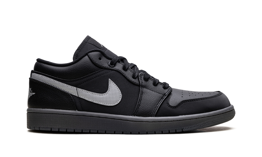 1 Low "Black White Dark Smoke Grey" HV5968 001