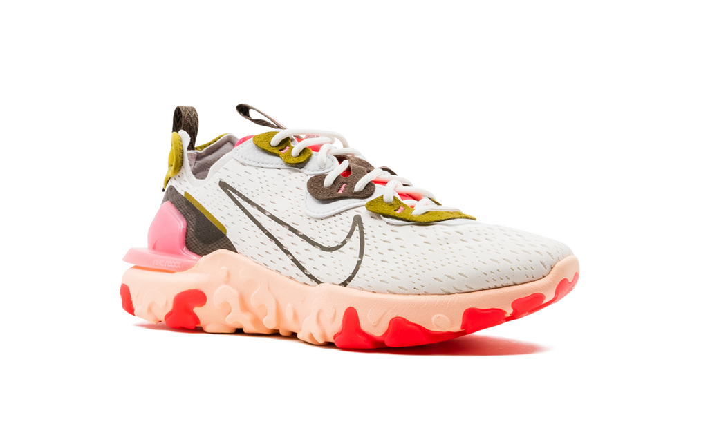 REACT VISION MNS WMNS"Summit White/ Siren Red" CI7523 102