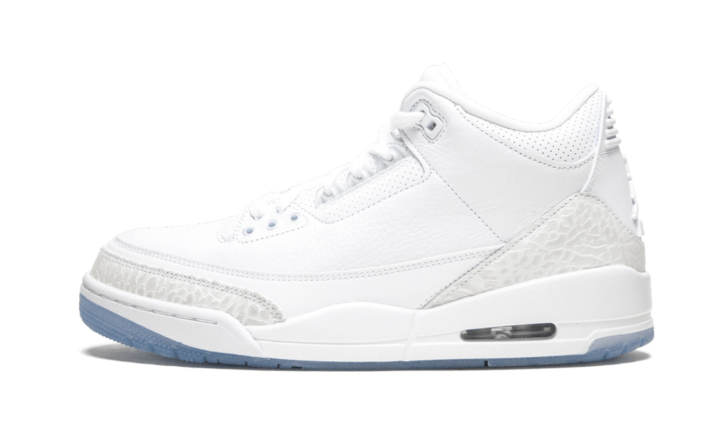 3 Retro "Pure White" 136064 111