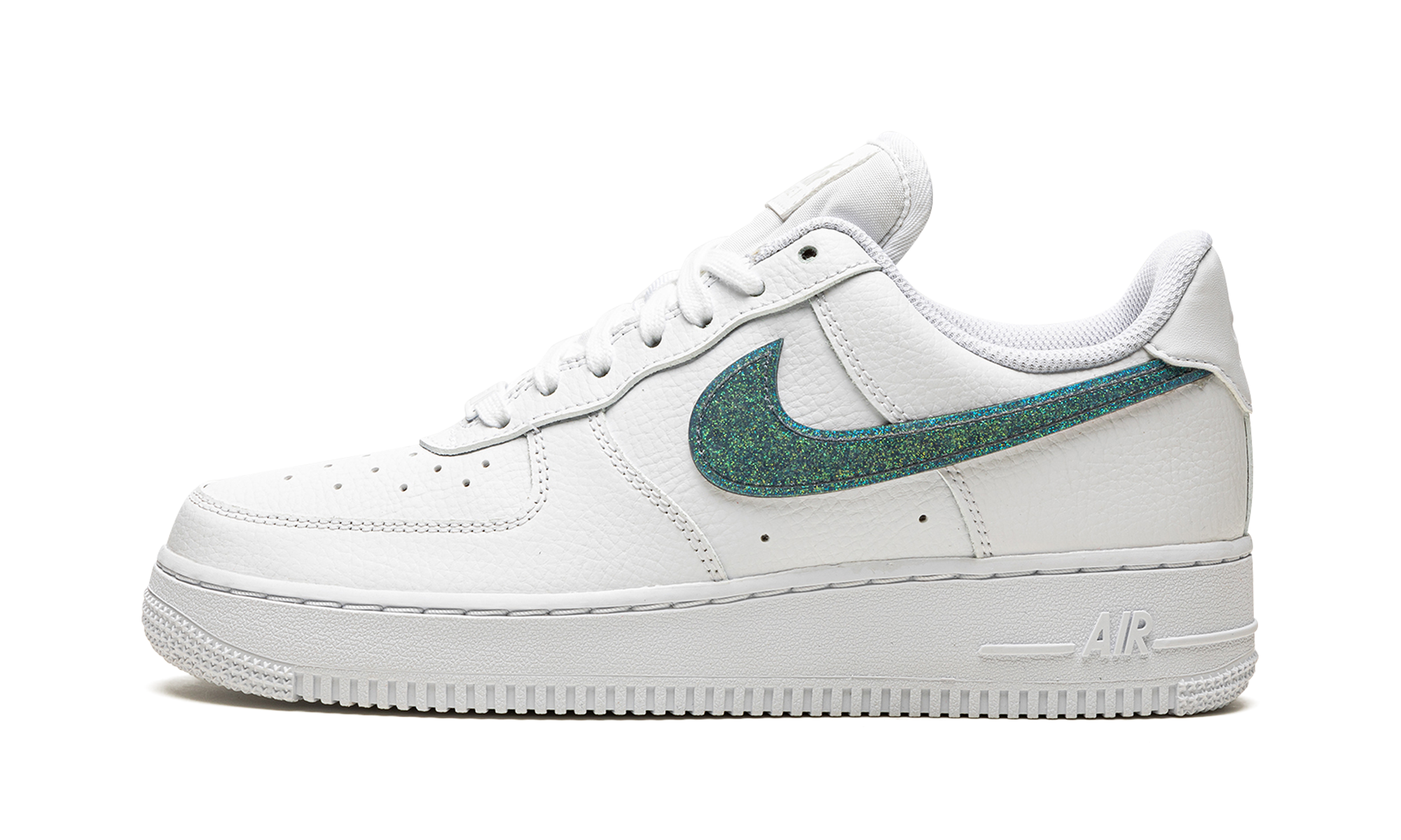 AIR FORCE 1'07 ESS WMNS"Glitter Swoosh - Celery" DH4407 100