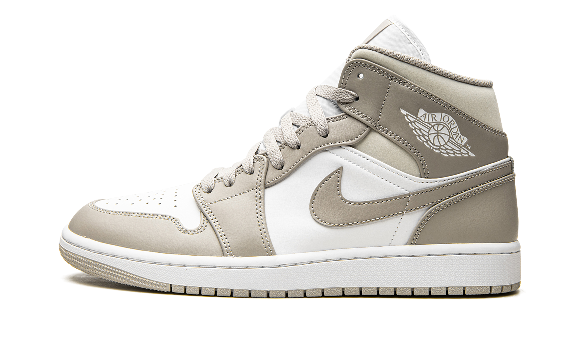 1 Mid "Linen / College Grey" 554724 082