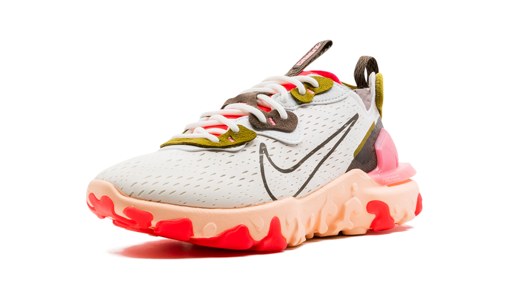 REACT VISION MNS WMNS"Summit White/ Siren Red" CI7523 102