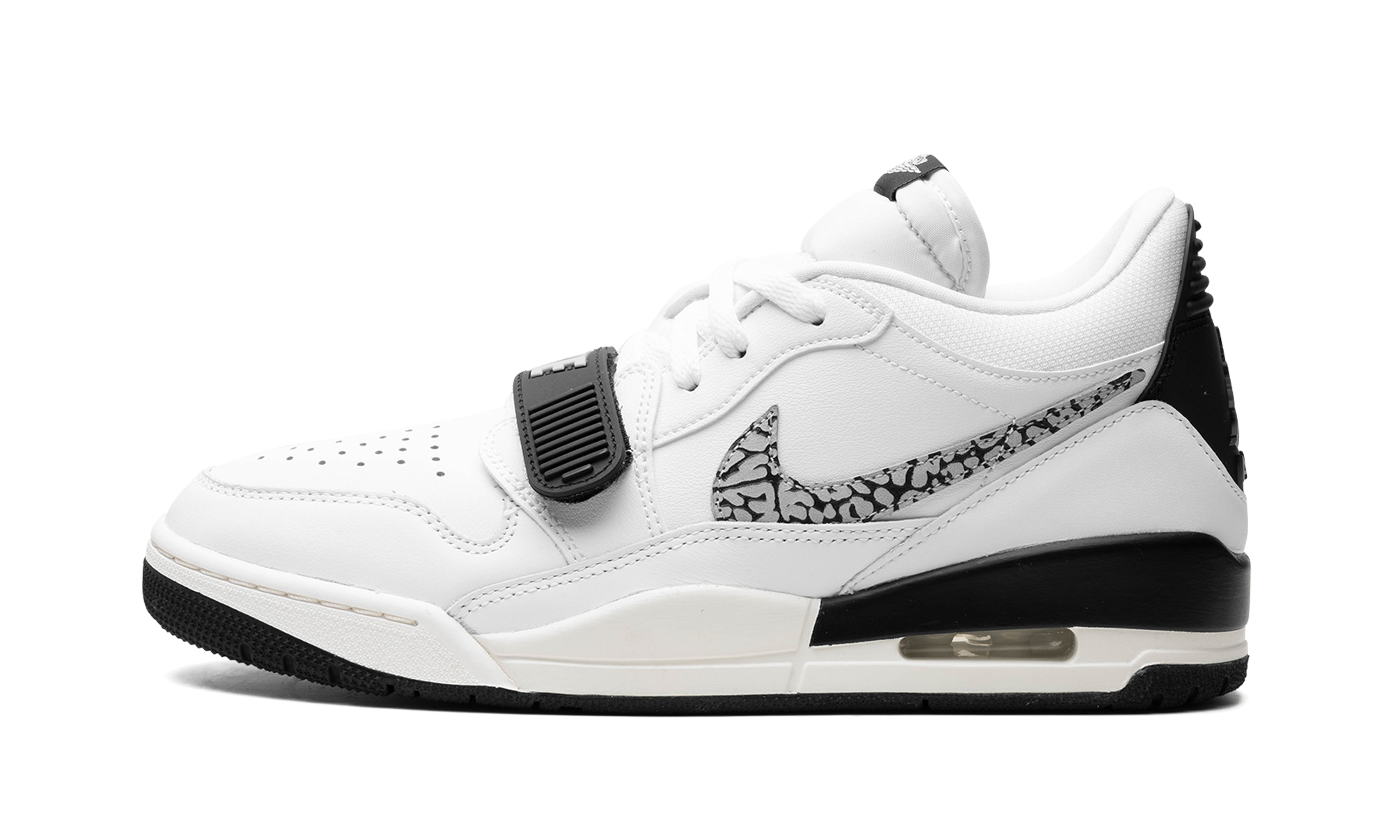 Legacy 312 Low "White Black Elephant Swoosh" CD7069 110