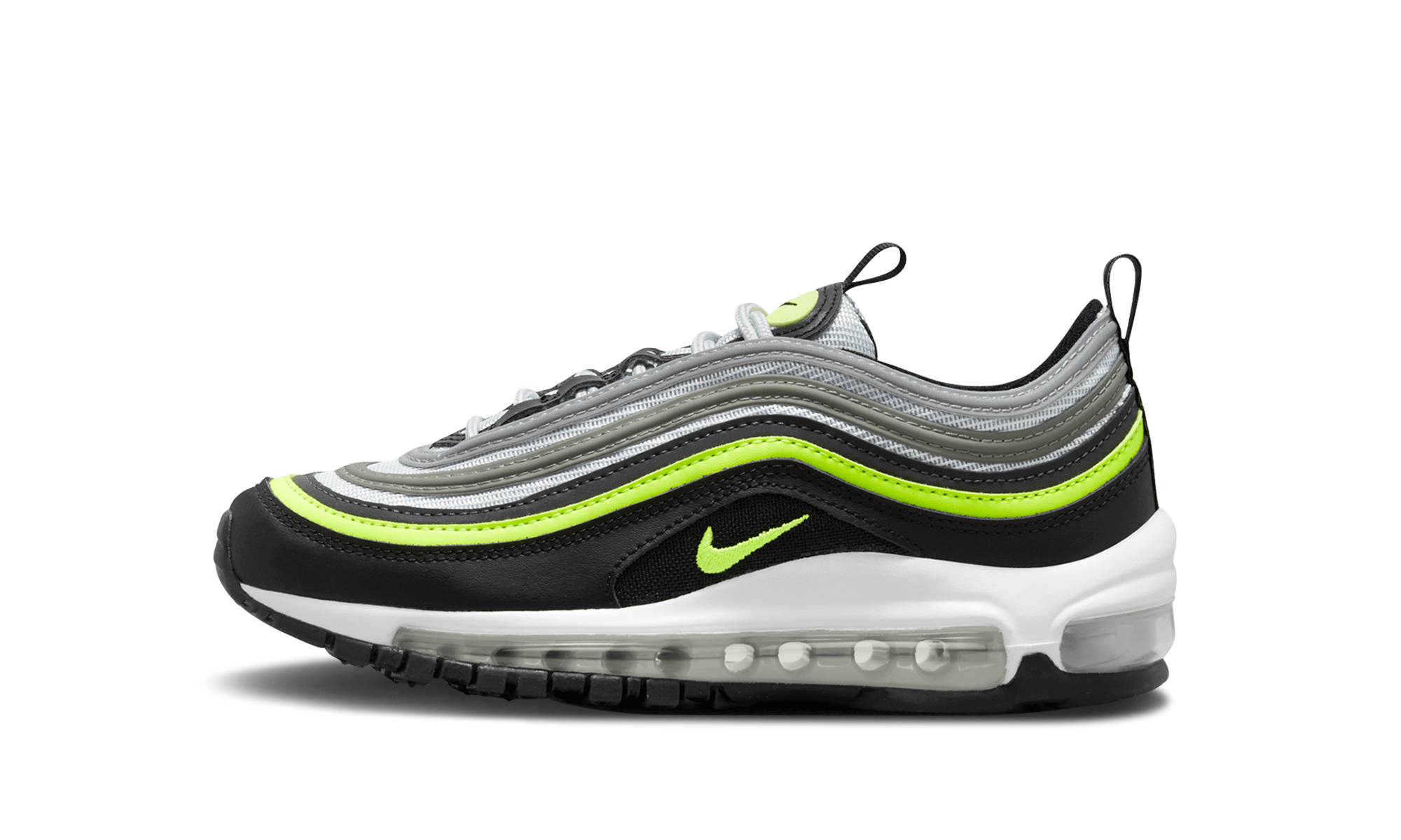 Grade School AIR MAX 97 "BLACK NEON" 921522-030