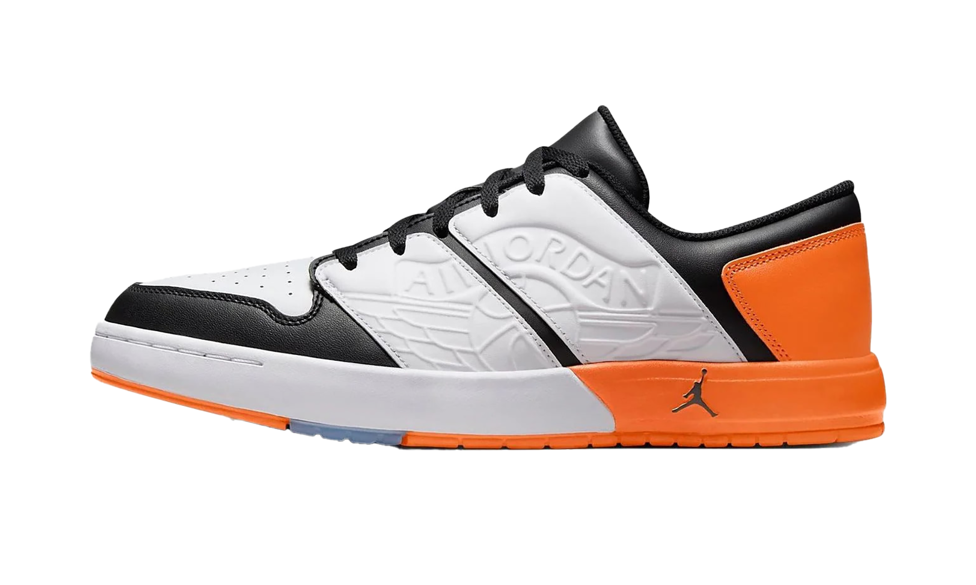 NU Retro 1 Low "WHITE BLACK MAGMA ORANGE" DV5141 108