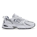 Unisex 530 in White with Natural Indigo