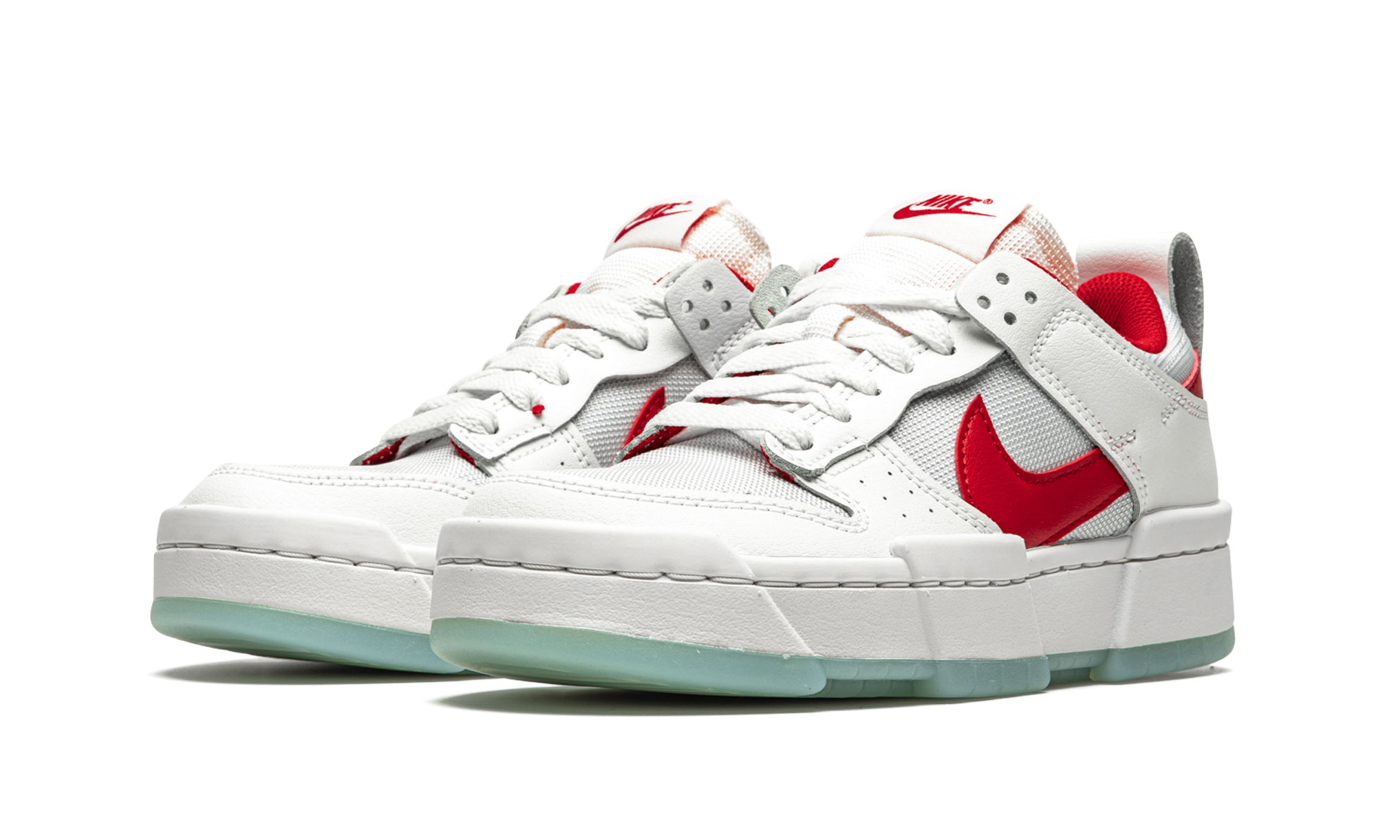 DUNK LO DISRUPT WMNS"Summit White/ Gym Red" CK6654 101