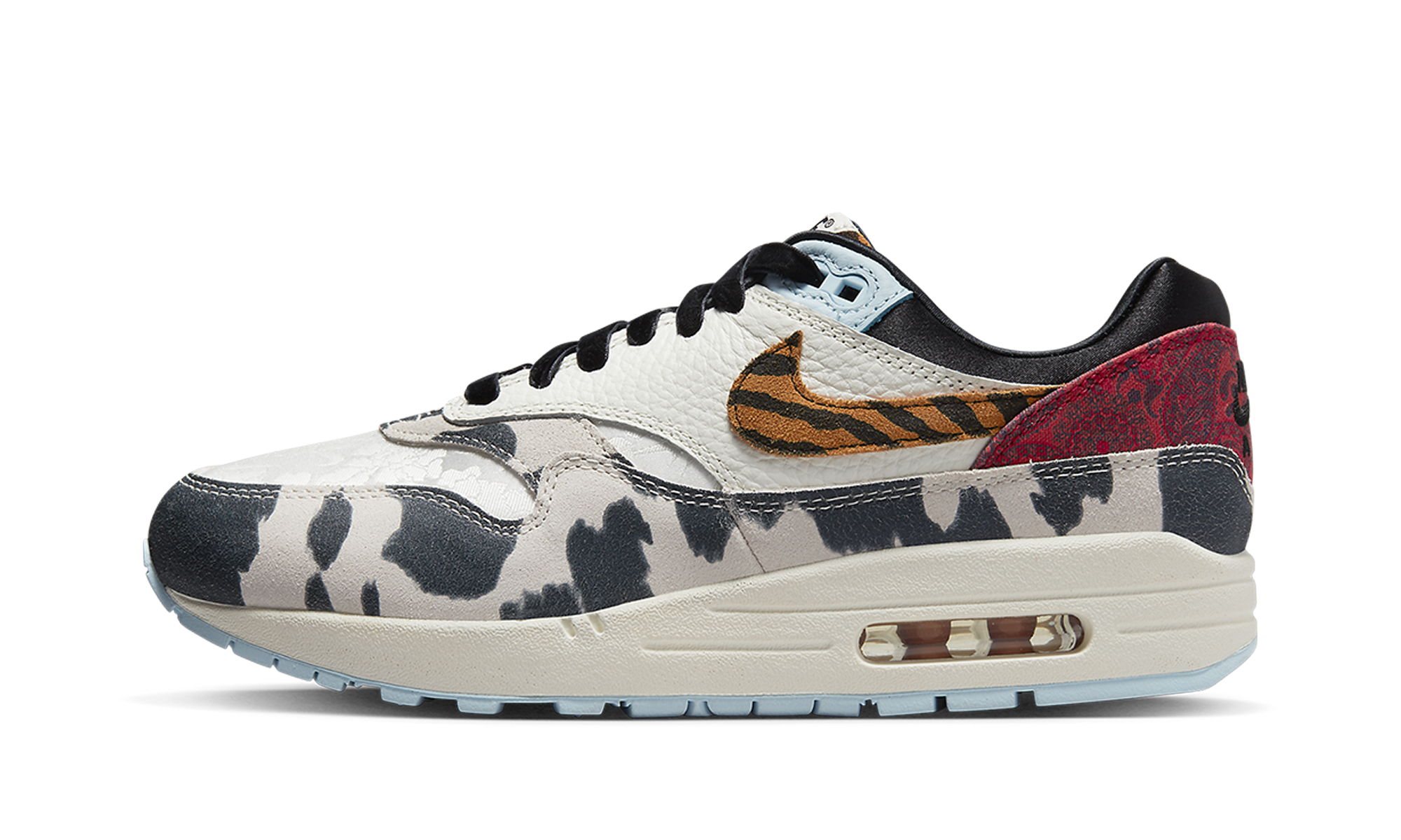 AIR MAX 1 '87 MNS WMNS "Tiger Swoosh Cow Print" FD0827 133