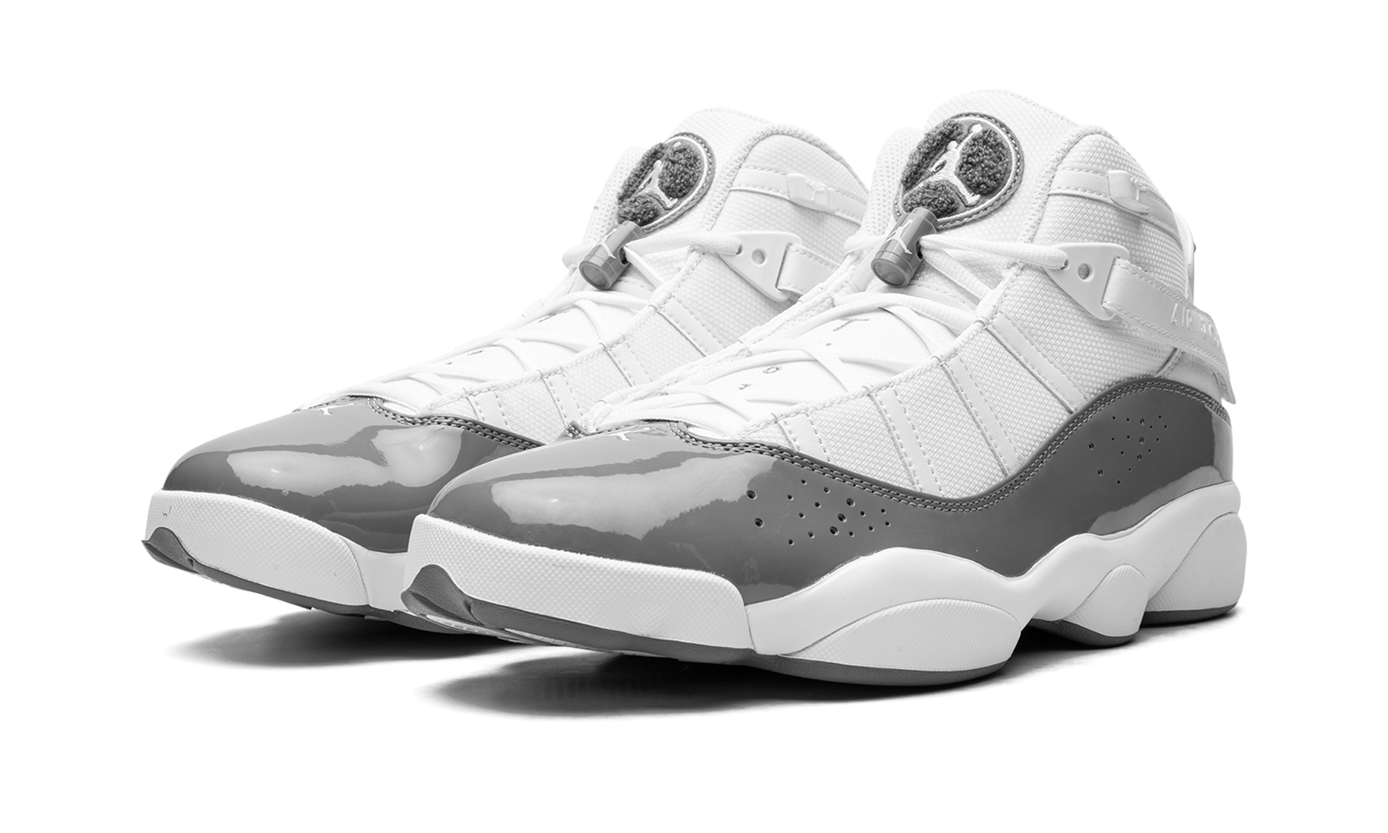 6 rings "White / Cool Grey" 322992 121