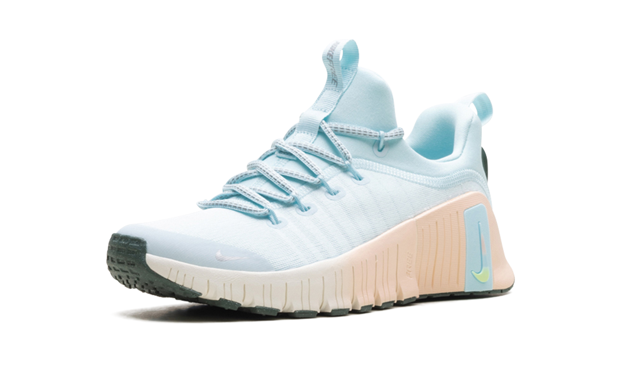 Free Metcon 6 Premium WMNS"Glacier Blue Washed Coral Vintage Green Metallic Silver" HV5228 474