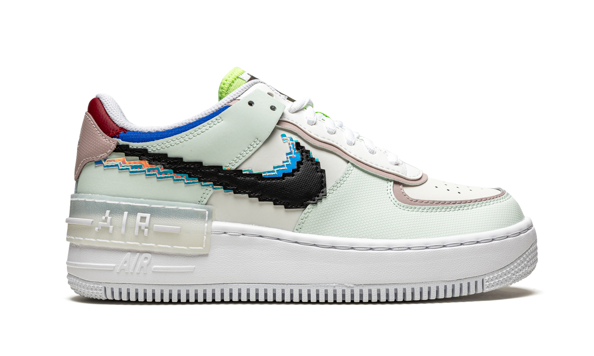AF1 SHADO SE WMNS"Pixel Swoosh" CV8480 300