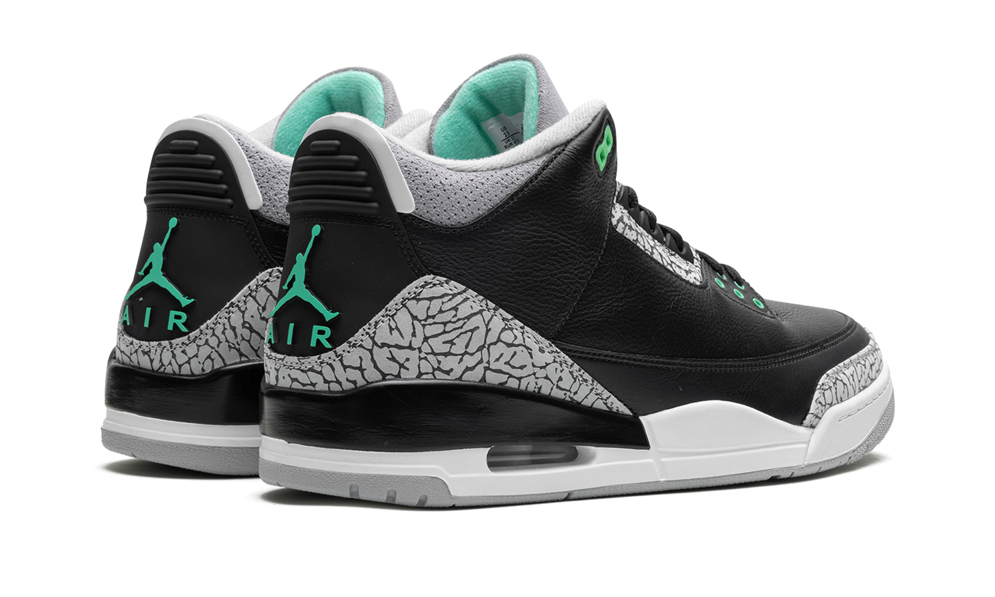3 Retro "Green Glow" CT8532 031