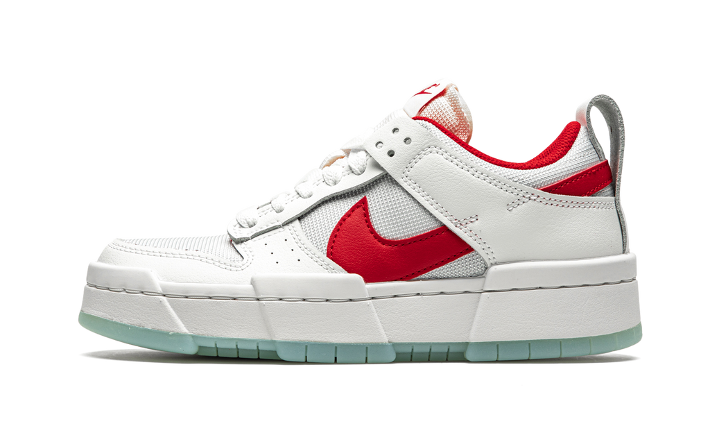 DUNK LO DISRUPT WMNS"Summit White/ Gym Red" CK6654 101