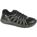 Men's Pursuit Lace Up Sneaker in Black/Gray