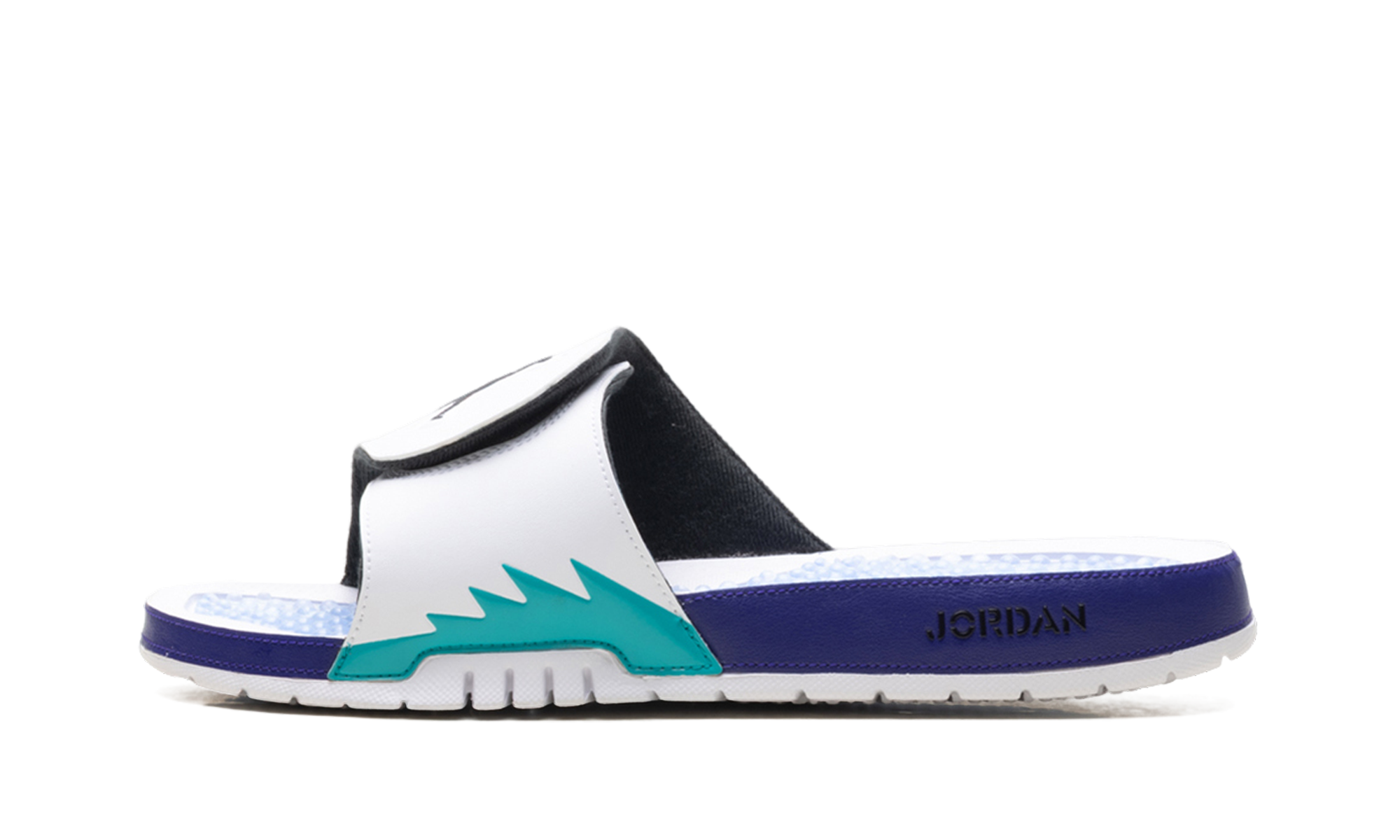 Hydro 5 Retro Slide "White New Emerald Grape Ice Black" 555501 103