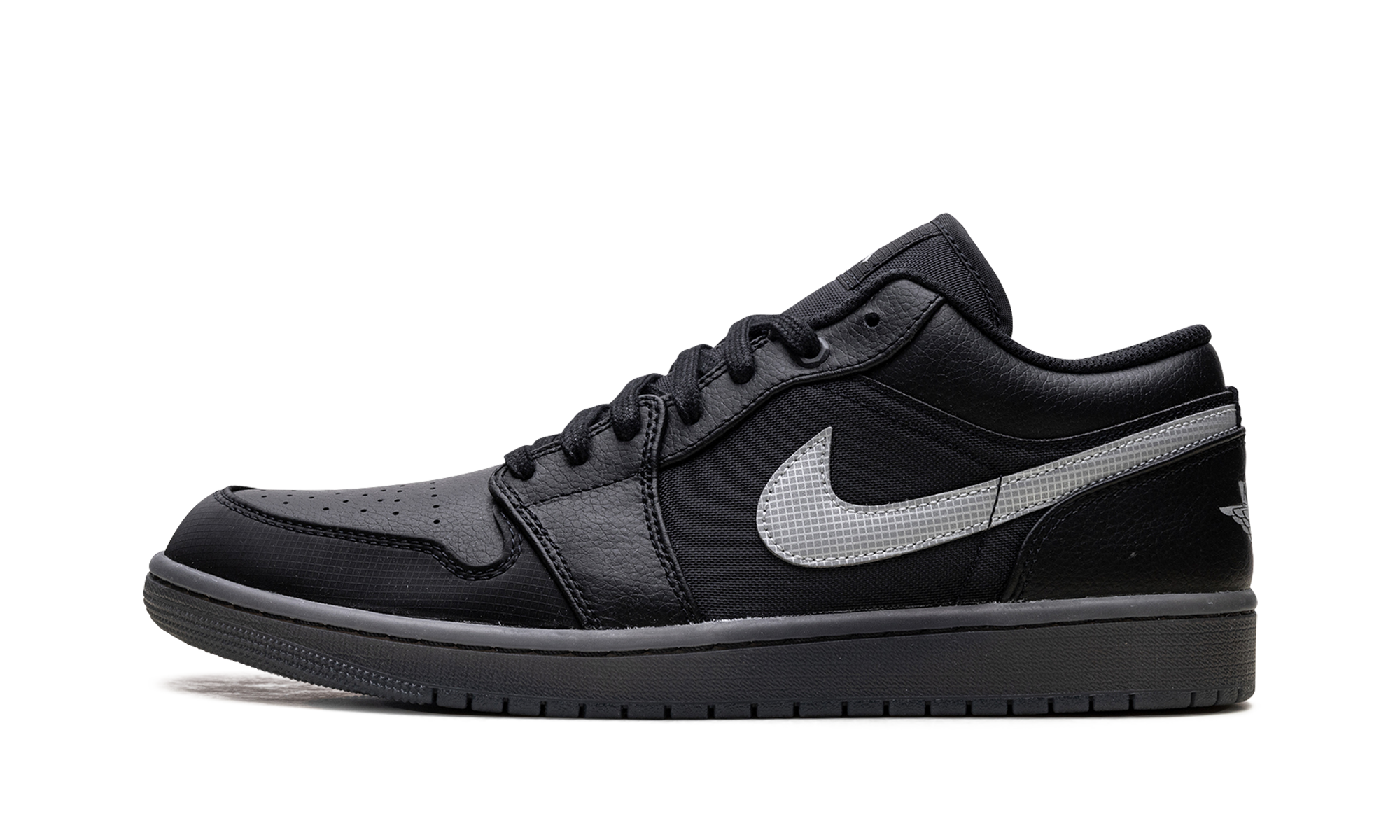 1 Low "Black White Dark Smoke Grey" HV5968 001