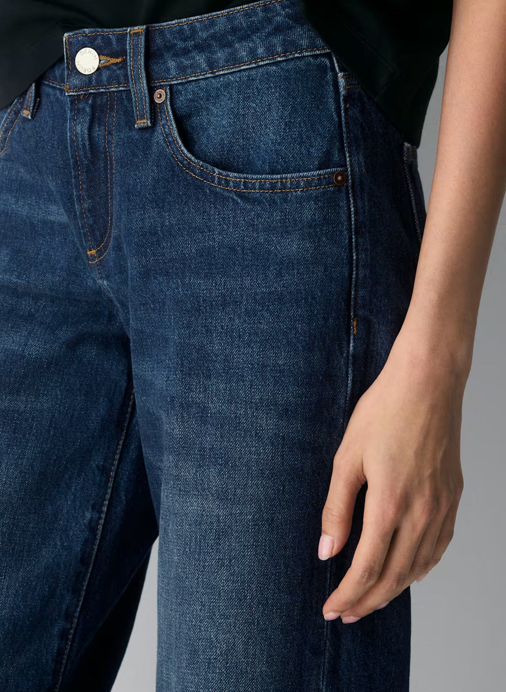 Midnight Drift Baggy Denim Jeans