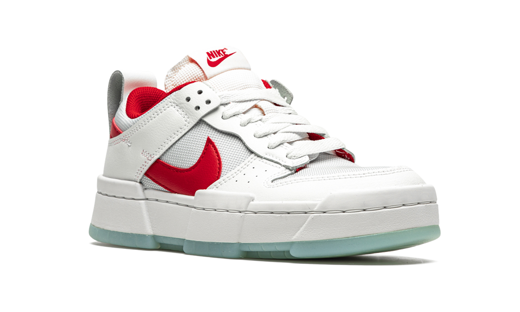 DUNK LO DISRUPT WMNS"Summit White/ Gym Red" CK6654 101