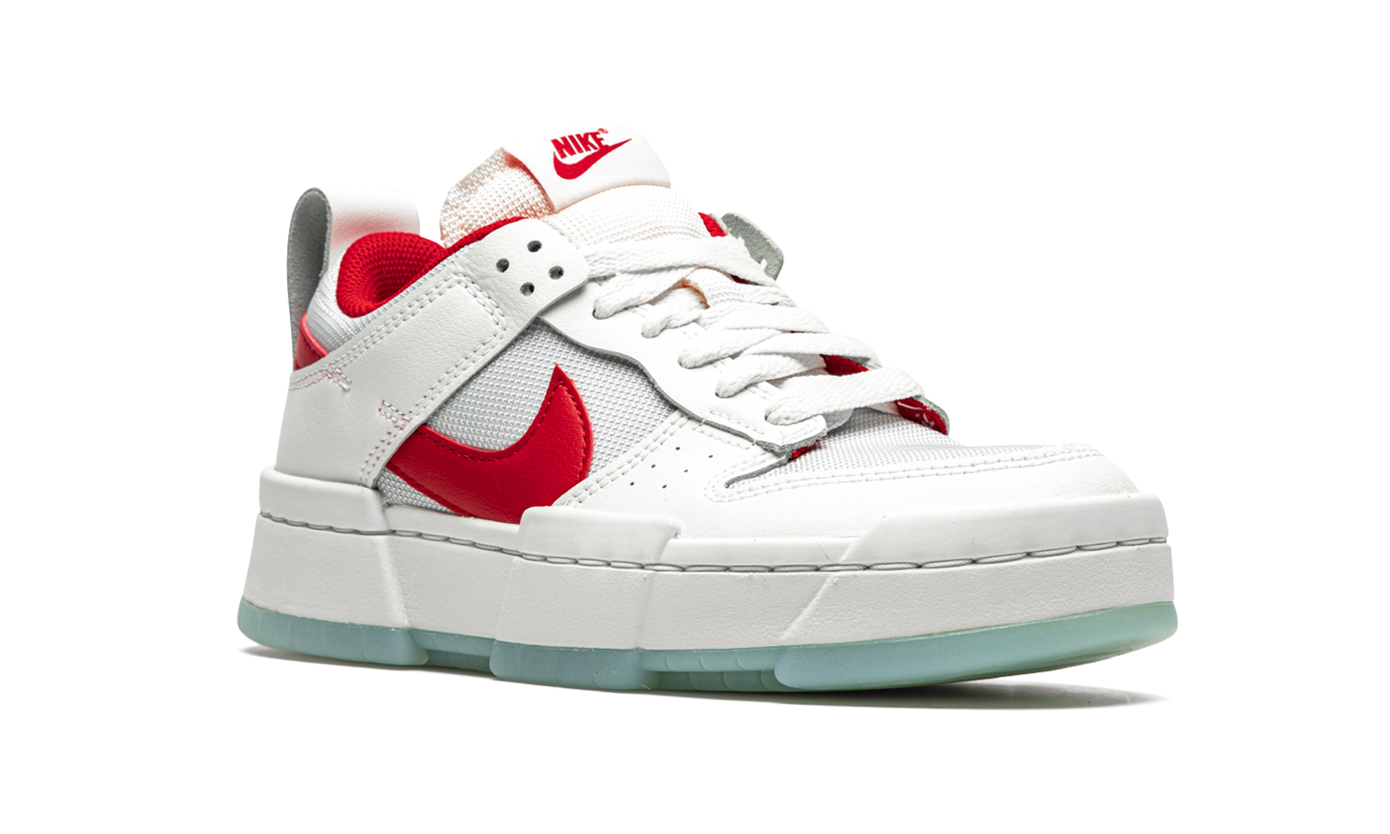 DUNK LO DISRUPT WMNS"Summit White/ Gym Red" CK6654 101