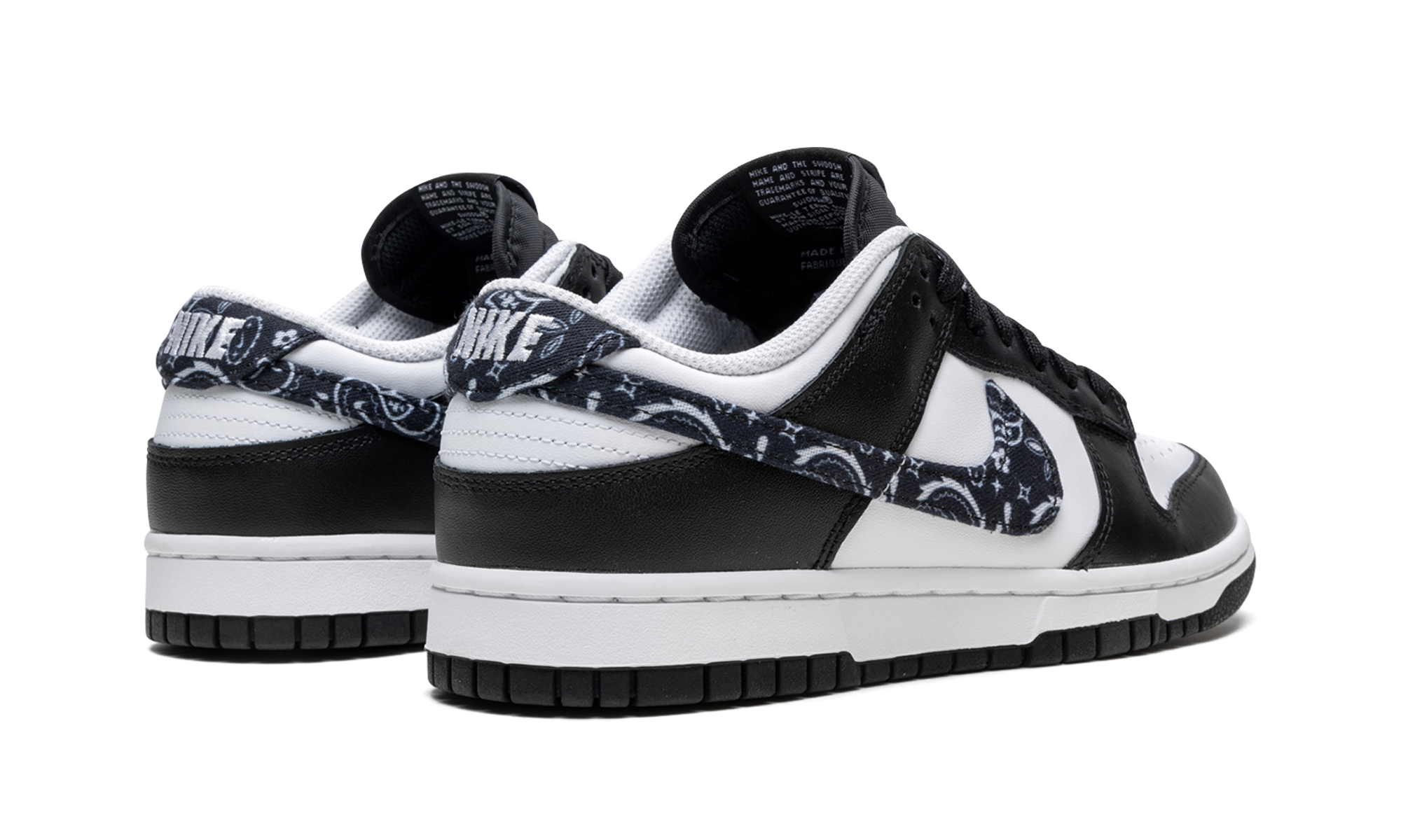 DUNK LO ESS MNS WMNS"Black Paisley" DH4401 100