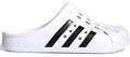 Adilette Clog White Black
