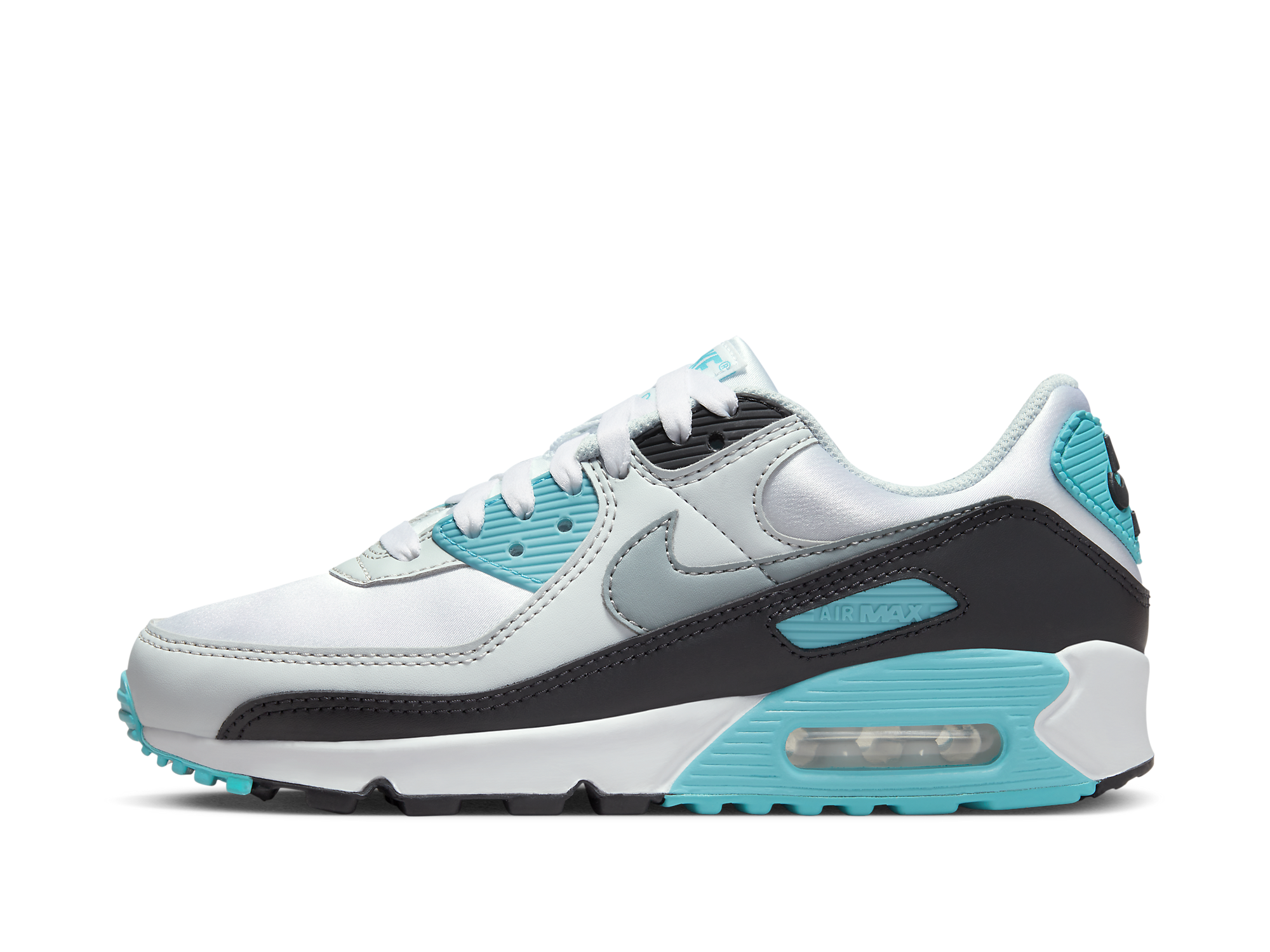 AIR MAX 90 WMNS "White Teal Nebula" FB8570 101