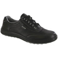 Women's Sporty Lux Lace Up Sneaker in Black Perf